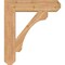 Ekena Millwork Legacy Craftsman Smooth Bracket, Western Red Cedar, 5 1/2"W x 28"D x 32"H BKT06X28X32LEC04SWR - alternate 4